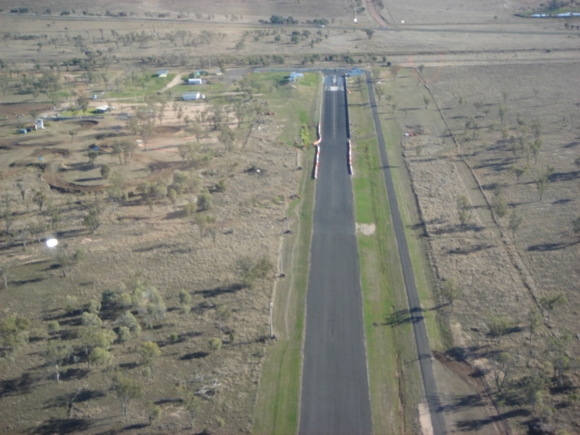 Ironbark Raceway with the motocross track on the left. Ironbark Raceway with the motocross track on the left.
