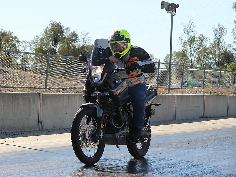 Michael Smith entered his first drag meeting and was the runner up in Modified Bike. Michael Smith entered his first drag meeting and was the runner up in Modified Bike.